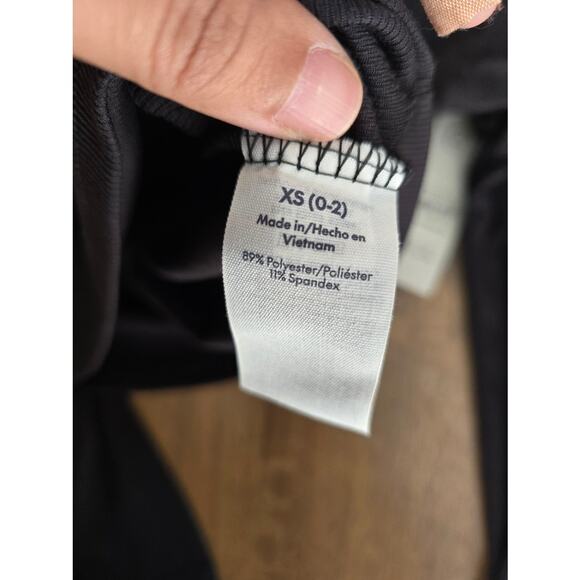 No Boundaries XS Twist Front Long Sleeve Top Black - Picture 3 of 3